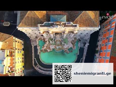 La Fontana di Trevi 4K - IL SILENZIO DI ROMA